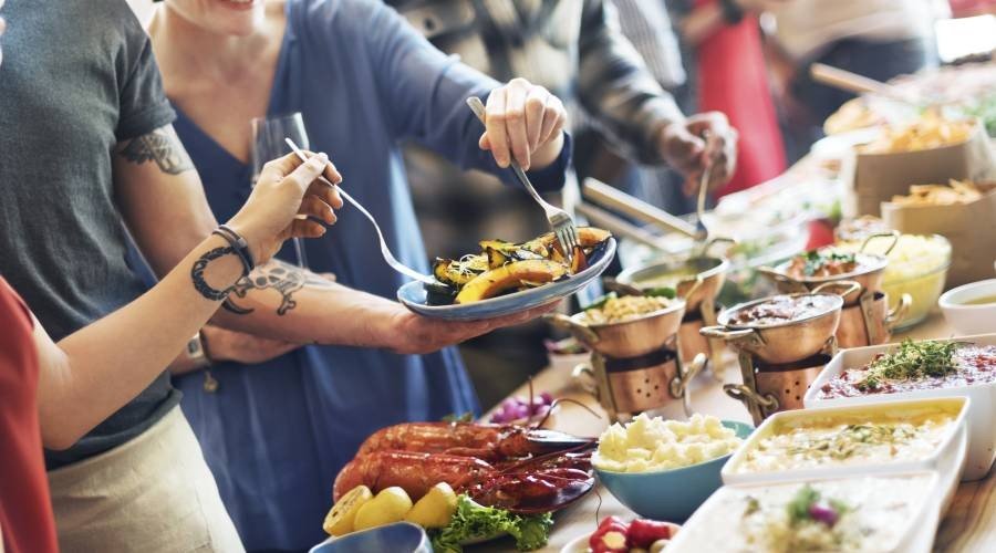 Gelegenheid met de catering gelegenheid met catering